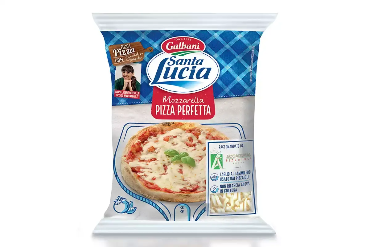 Galbani Santa Lucia Mozzarella Pizza Perfetta, approvata dall'Accademia pizzaioli Con Galbani Santa Lucia si